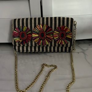 04 stripe crossbody bag
